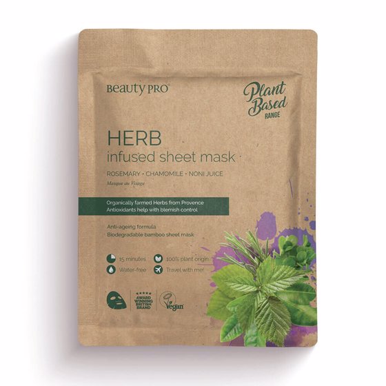 Beauty Pro Natura Herb Infused Sheet Mask 25ml